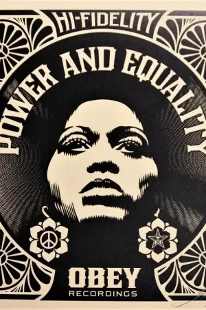 ▷ Afrocentric (Dance Floor Riot) by Shepard Fairey (Obey), 2011 | Screen print High Quality