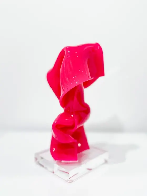 Shop Now ▷ Wrapping Twist Rose by Laurence Jenkell, 2020 | Plexiglass Sculpture