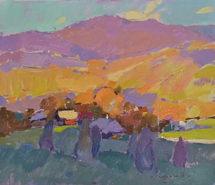 Sale ▷ Autumn Day by Alexander Shandor, 2017 | Oil Painting for Sale