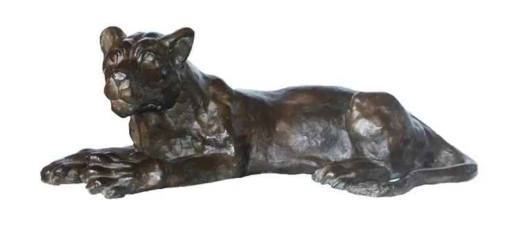 ▷ Lionne by Jean Lemonnier, 2020 | Bronze Sculpture for Sale Exclusive Offer