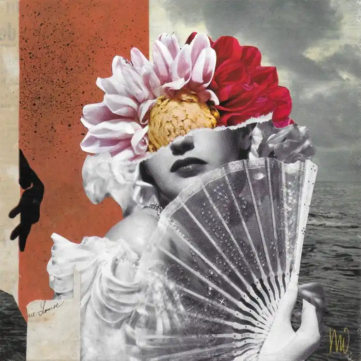 Buy Today ▷ Dorothy and Marie Louise by Marian Williams, 2025 | Collage Painting
