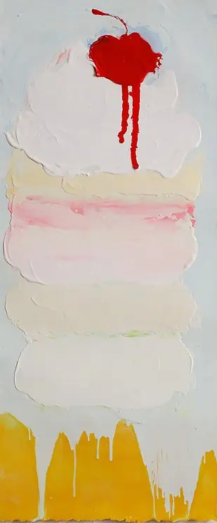 ▷ Incarnadine by Anya Spielman, 2011 | Oil Painting for Sale Money Back Guarantee
