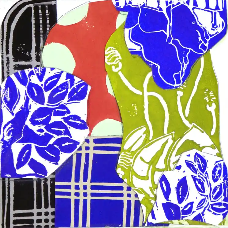 Special Discount ▷ Feuillages et pieds by Pascal Marlin, 2019 | Etching Paintings