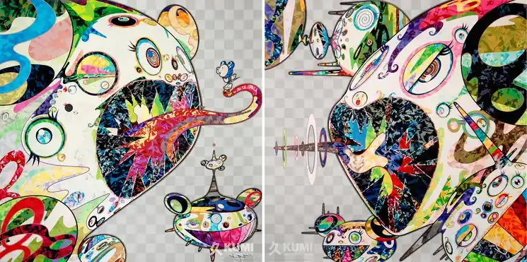 Modern ▷ Homage to Francis Bacon Set by Takashi Murakami, 2017 | Lithographs