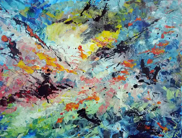 ▷ Passaggio a Nord Est by Antonino Puliafico, 2019 | Acrylic Painting Original