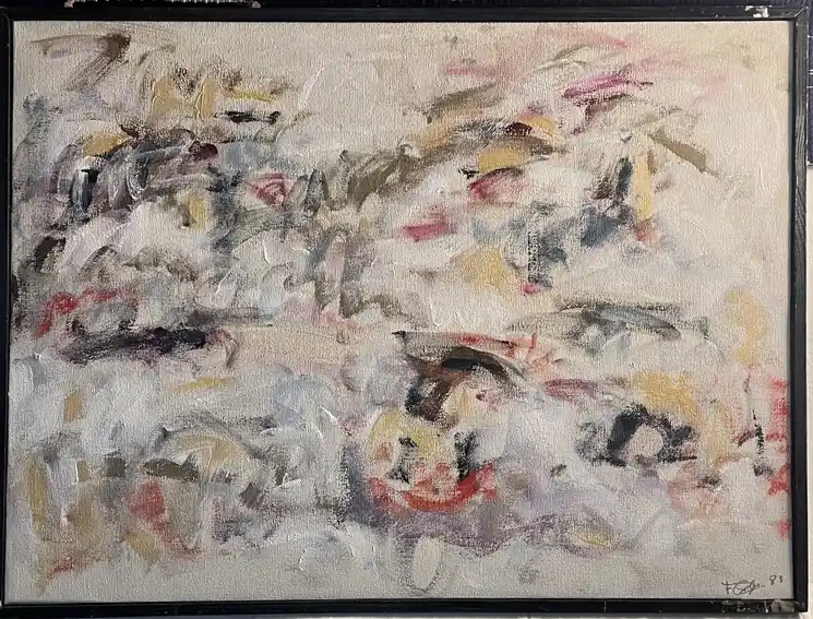 Express Delivery ▷ La maquinária de l'inivers by Francesc Soler Claveras, 1983 | Mixed Media Painting