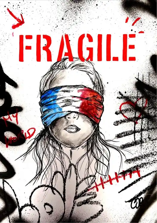 ▷ Fragile #13 by cObo, 2023 | HD print Special Offer