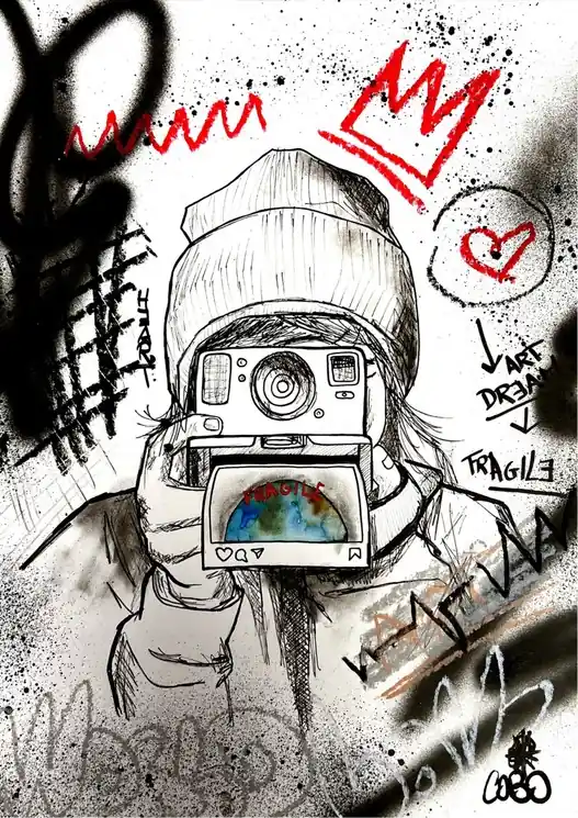 Certified ▷ Fragile #14 by cObo, 2023 | HD print