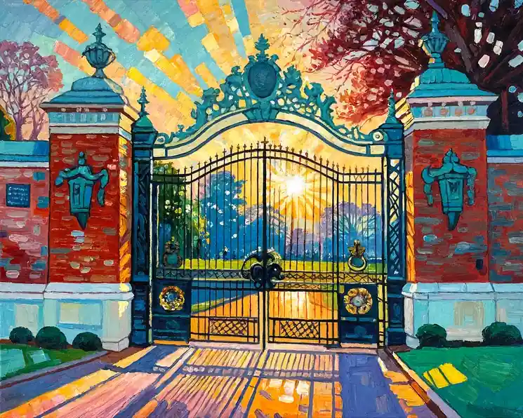 ▷ Trust in Dreams for in them is hidden the gate to eternity by Katharina Husslein, 2025 | Oil Painting for Sale Authentic