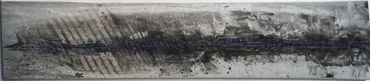 Budget ▷ Retour vers le passé by Olivier Ebel, 2023 | Mixed Media Painting