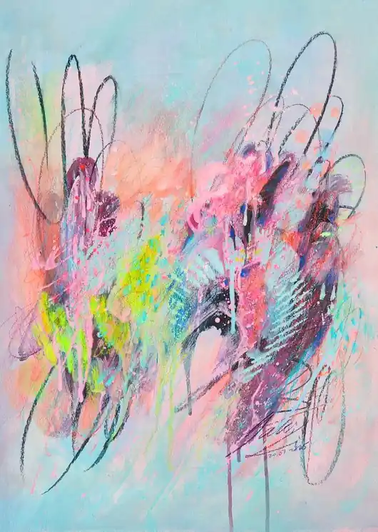 ▷ In my Garden 20250720 by Yaki Li, 2025 | Pastel Paintingss Special Discount