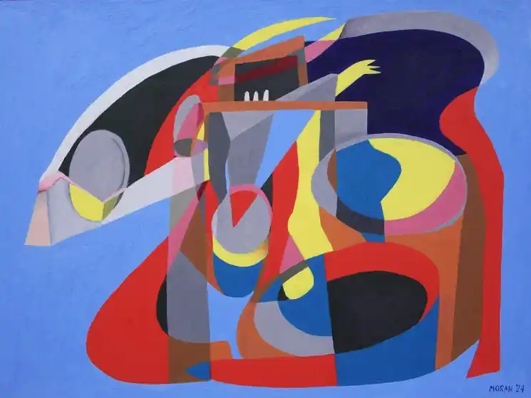Special Discount ▷ Chameleon by Craig Moran, 2024 | Oil Painting for Sale