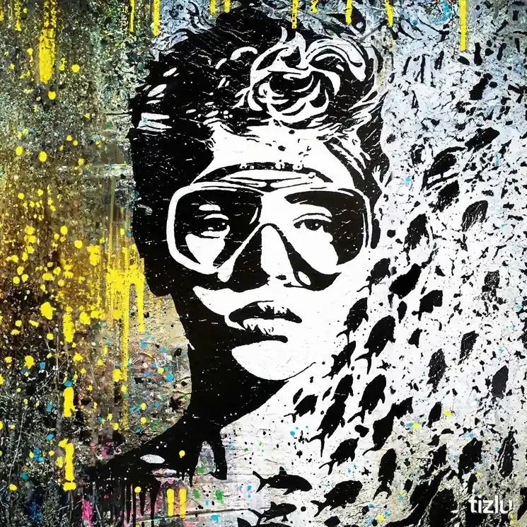 ▷ Drifting by tizlu, 2024 | fine art print Limited Time