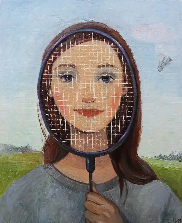 ▷ Wind by Galya Popova, 2021 | Oil Painting for Sale Deal