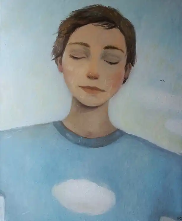 ▷ Seagull by Galya Popova, 2021 | Oil Painting for Sale Direct From Manufacturer