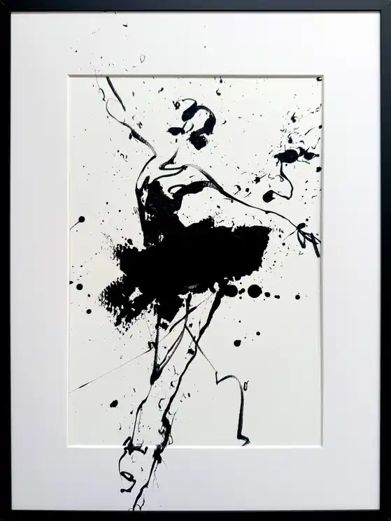 Mega Sale ▷ Ballerina no. 7, Series XXVII by Mario Henrique, 2025 | Paper Paintingss