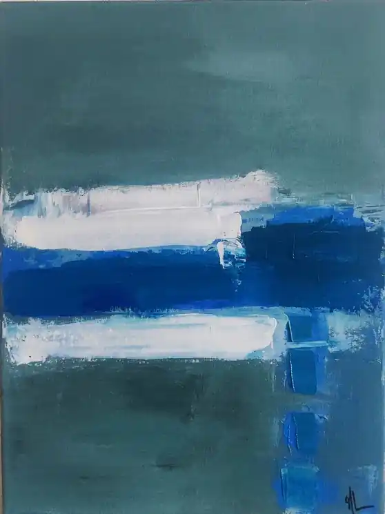 ▷ Abstrait by Marie Line Robert, 2025 | Acrylic Painting Seasonal Sale