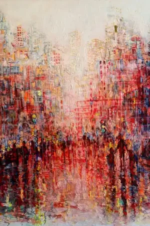 ▷ After the Summer Rain by Rakhmet Redzhepov (Ramzi), 2025 | Acrylic Painting Cheap