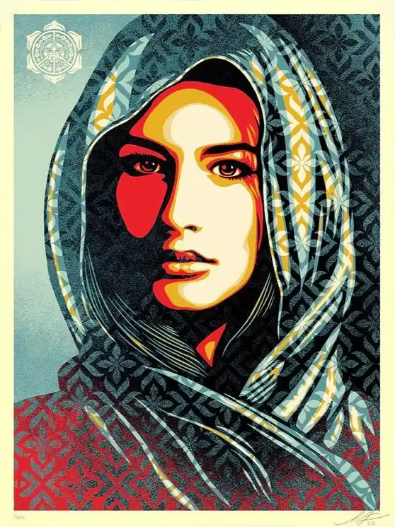 ▷ Universal Dignity by Shepard Fairey (Obey), 2022 | Screen print Trending