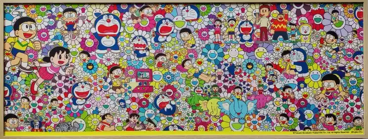 Direct From Manufacturer ▷ Takashi Murakami x Doraemon by Takashi Murakami, 2017 | Textiles for Sale