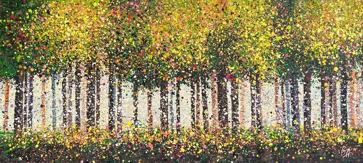 Hot Deal ▷ Summer Dream by Bogdana Antoniuk, 2025 | Acrylic Painting