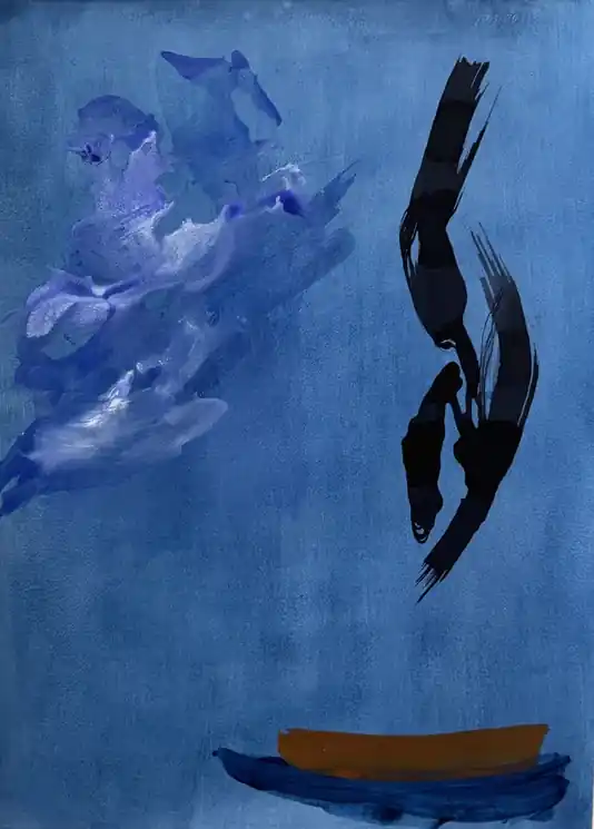 Buy Direct ▷ Intervals n3. From The Intervals series by Rosario Briones, 2025 | Ink Painting