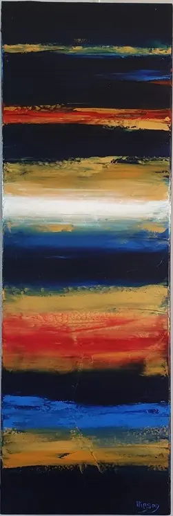 ▷ Soir d'été by Sandrine Hirson, 2023 | Oil Painting for Sale Cheap