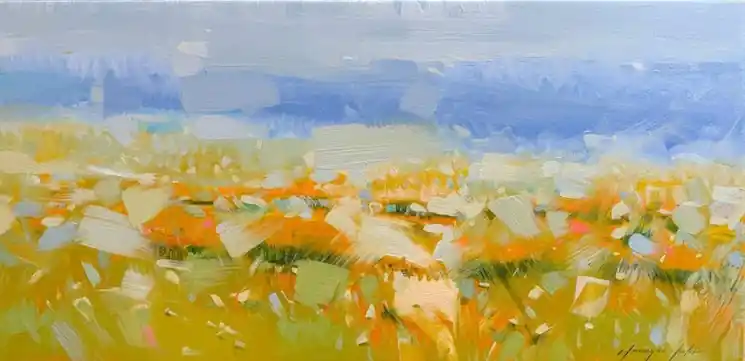 ▷ Field by Vahe Yeremyan, 2024 | Oil Painting for Sale Price Cut
