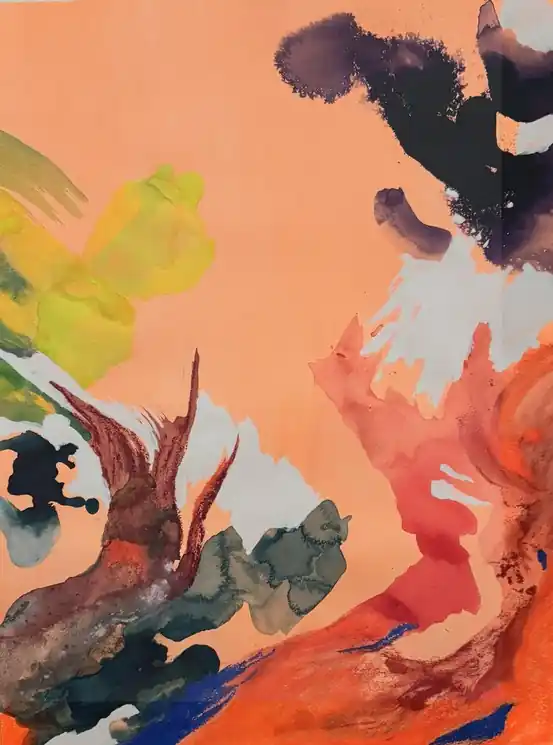 Free Delivery ▷ Intervals n1 by Rosario Briones, 2025 | Mixed Media Painting
