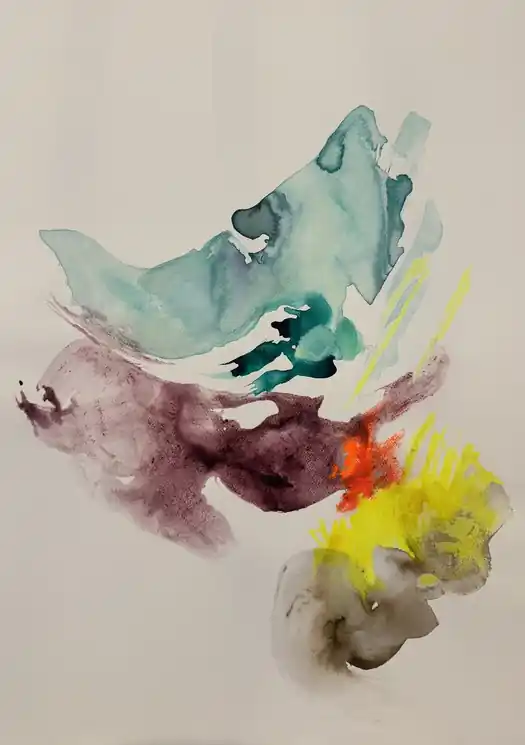 ▷ Impermanence n17 by Rosario Briones, 2025 | Mixed Media Painting Mega Sale