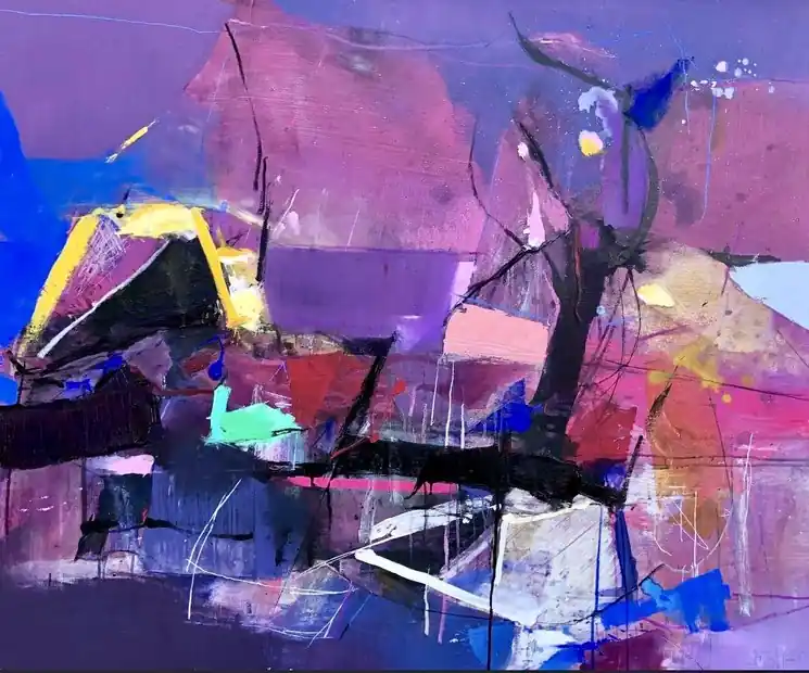 Handmade ▷ Sea night by Plamen Bonev, 2025 | Oil Painting for Sale