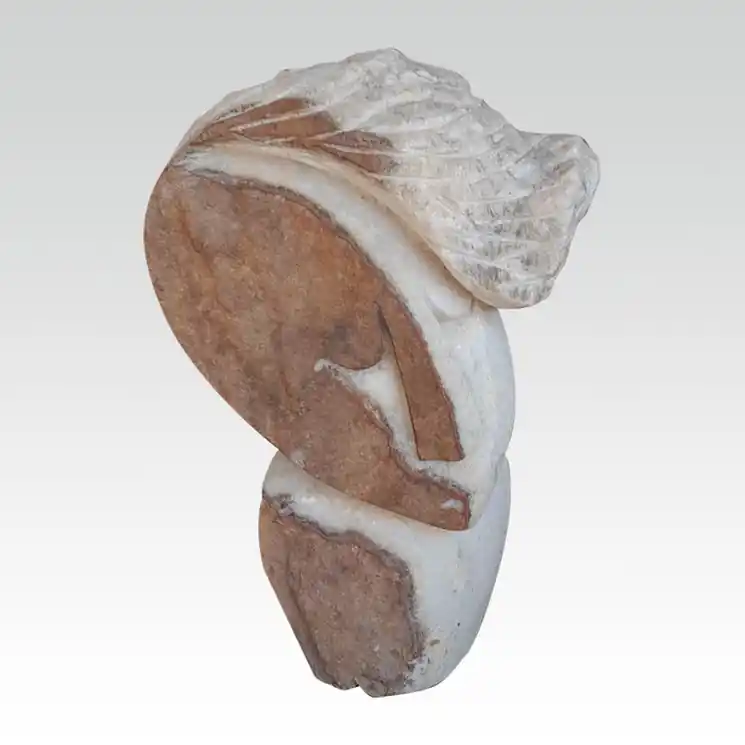 Big Sale ▷ Face 4 - Portrait 4 by Zachariah Njobo, 2024 | Stone Sculptures for Sale