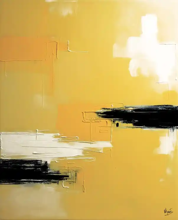 ▷ # Untitled,531 by Marc Leforestier, 2025 | Pigments Painting Low Price