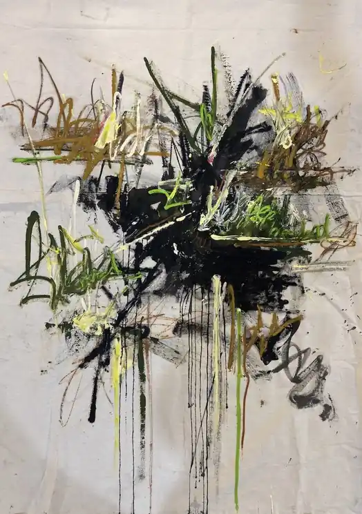 Editor’s Pick ▷ Untitled by Nino Tolomashvili, 2025 | Acrylic Painting