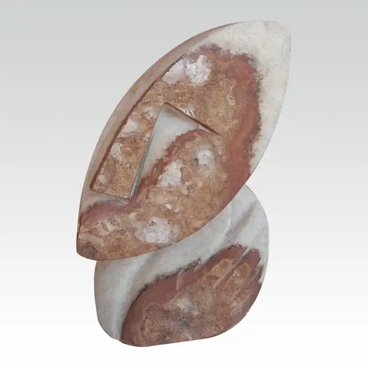 ▷ Face 6 - Portrait 6 by Zachariah Njobo, 2024 | Stone Sculptures for Sale Top Pick