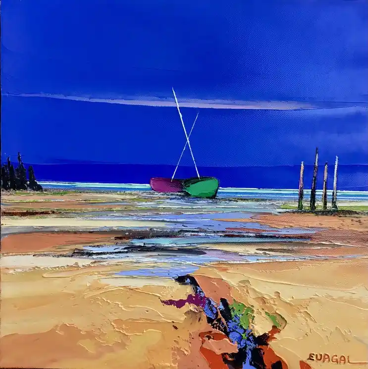 Bargain ▷ Toi et moi by Eurgal, 2025 | Oil Painting for Sale