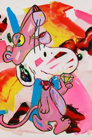▷ A party at Place Vendôme by Shokkobo Popart, 2024 | Acrylic Painting No Minimum Order