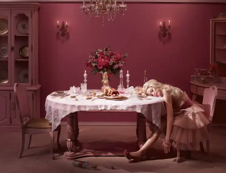 ▷ Passed out - In the dollhouse by Dina Goldstein, 2012 | archival pigment print Exclusive Offer