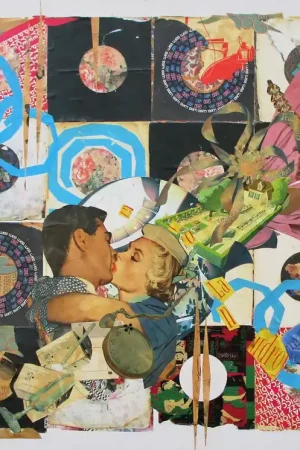 ▷ A Love Story by Marian Williams, 2012 | Glue Painting Hot Picks
