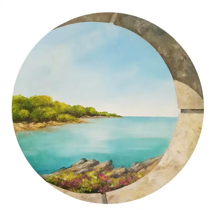 Hassle-Free Returns ▷ Pour rêver encore un peu by Laurelle Bessé, 2025 | Oil Painting for Sale