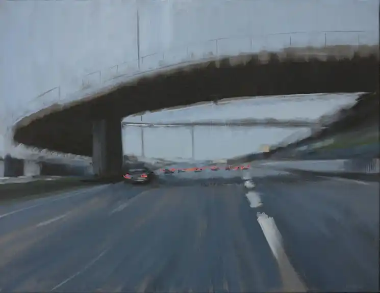 Deal ▷ On the road again by Rémy Sirope, 2022 | Oil Painting for Sale