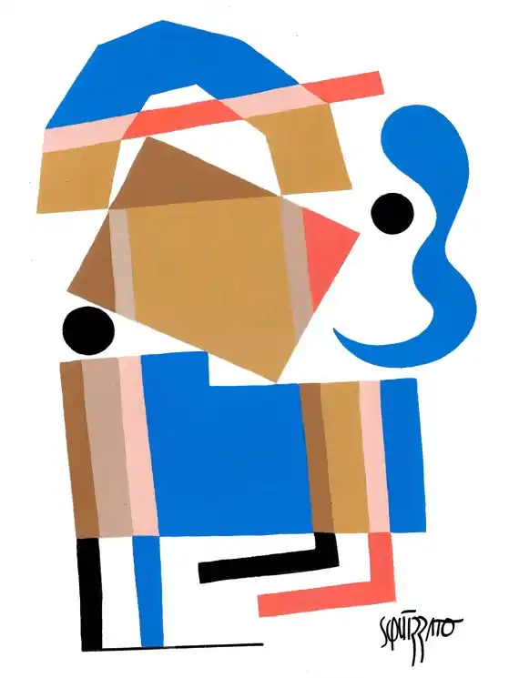 Save Now ▷ Le grand sot by Antony Squizzato, 2025 | Acrylic Painting