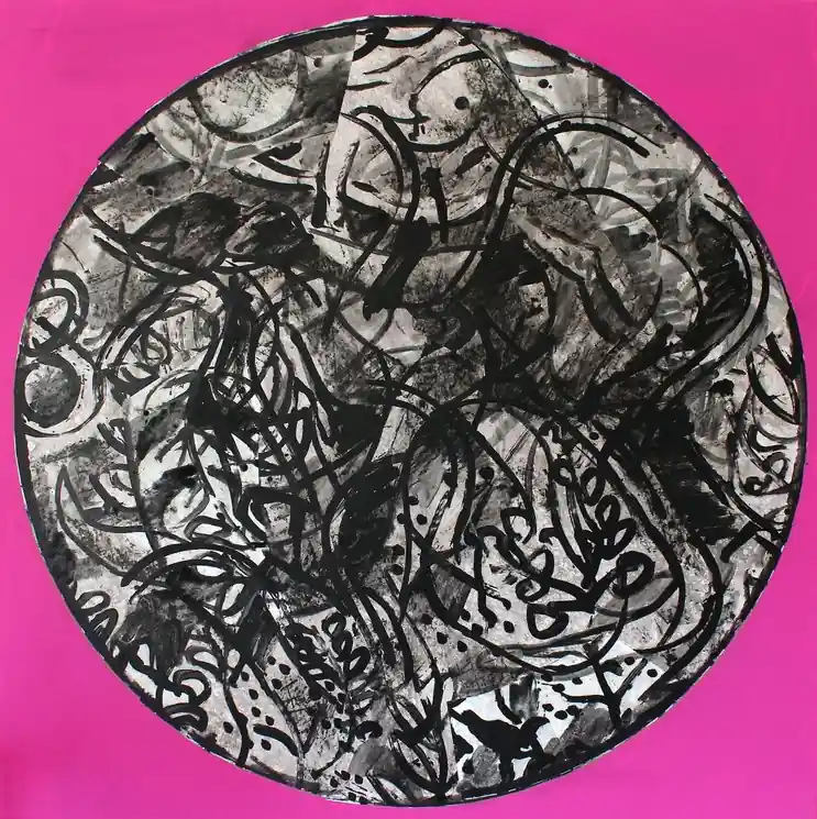 ▷ Nature 7 by Richard Vildeman, 2024 | Acrylic Painting Last Chance