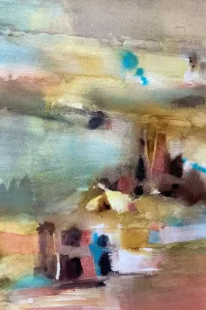 ▷ A la maison by Anne Bironneau, 2023 | Watercolor Paintings Best Price