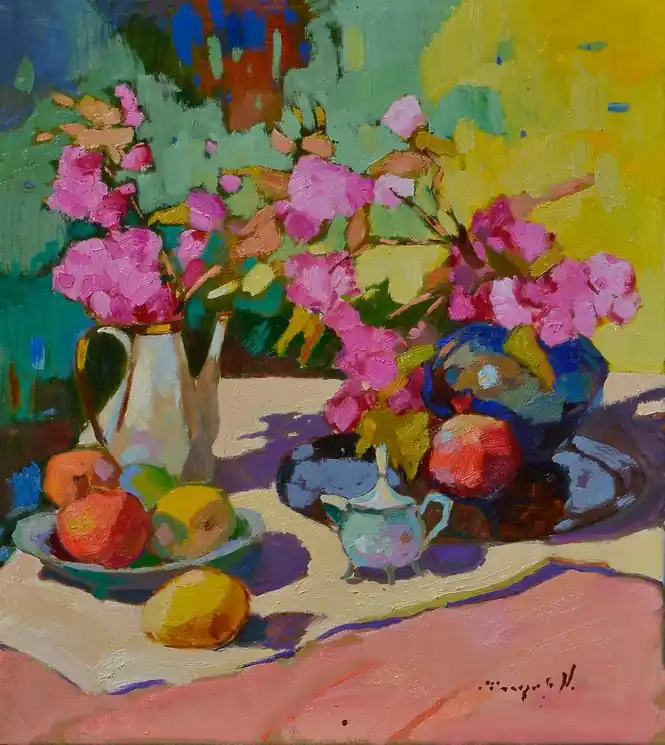 ▷ Spring Rhapsody by Alexander Shandor, 2025 | Canvas Painting Super Sale