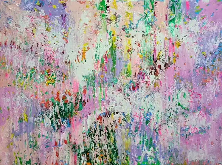 No Minimum Order ▷ Abstract R 2414 by Alex Senchenko, 2024 | Acrylic Painting