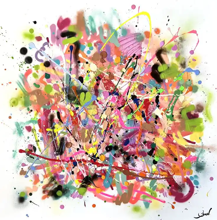 ▷ Fusion by Maria Esmar, 2023 | Ink Painting Cheap
