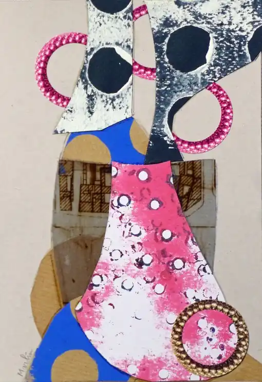 Bargain ▷ Botanic by Pascal Marlin, 2015 | Collage Painting
