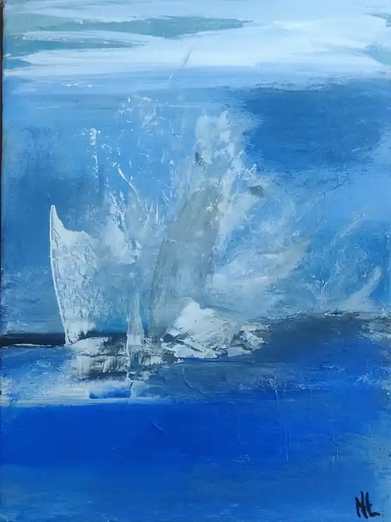 ▷ Tempête by Marie Line Robert, 2025 | Acrylic Painting One Day Deal