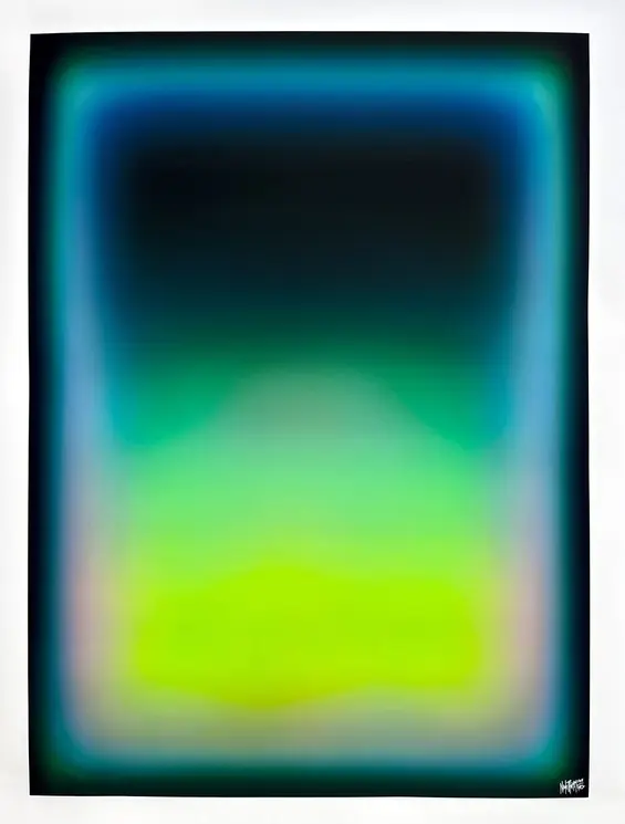 ▷ Aether (Green) by Nick Thomm, 2025 | Giclée Print High Quality